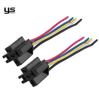 Arnés de Cableado para Relé Automotriz de 12V 40A, 5 Pines, Universal, para Seguridad del Automóvil, Anti-Robo, con Cable de Alta Resistencia