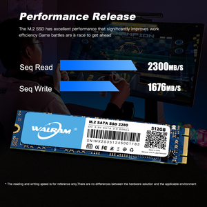 Walram NGFF 2280 M.2 SSD 512GB, kinerja andal, Drive Desktop Internal dengan Port ekspansi SATA yang ditingkatkan komputasi - Product Image 5
