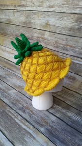 心理电视节目灵感菠萝桶帽钩针图案独特礼品 - Product Image 4