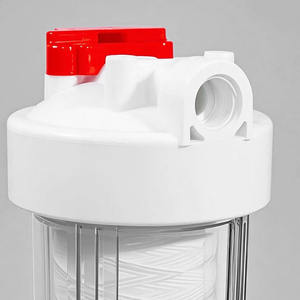 맞춤형 흰색 플라스틱 필터 하우징 가정용 물 처리 필터 식수 단일 실린더 필터 병 10 - Product Image 5