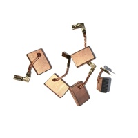 Brosse en carbone plaquée cuivre CB318 - Remplacement haute conductivité pour meuleuse d'angle/perceuse
