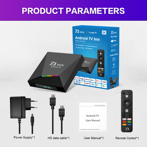 GYS TV BOX Z1 <span class=keywords><strong>Max</strong></span> H618 Android 15 <span class=keywords><strong>4K</strong></span> Set Top Box Reproductor Multimedia de 4 Núcleos Smart TV Box Wifi BT Control Remoto - Product Image 6