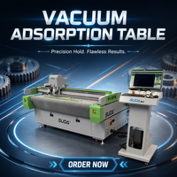Machine de découpe numérique à grande vitesse SUDA SD RVV, taille de travail standard de 2500 x 1600 mm, adopte une table d'adsorption sous vide roulante