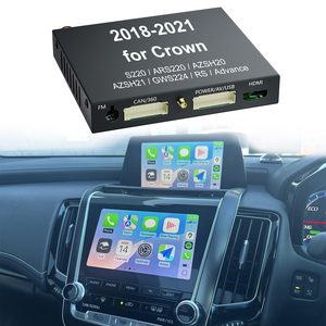 Toyota Crown S220 ARS220 AZSH20 kit integrasi otomatis <span class=keywords><strong>Android</strong></span> CarPlay dan CarPlay Apple nirkabel untuk Toyota - Product Image 1