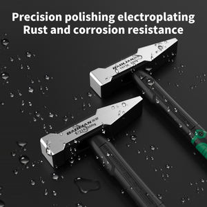 Marteau en caoutchouc à bec de canard pour <span class=keywords><strong>électricien</strong></span>, petit marteau de plombier et de soudeur avec manche en caoutchouc de 32,7 cm, origine Chine - Product Image 2