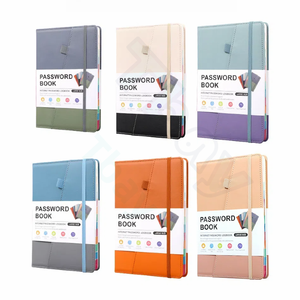 PU vagan da biểu tượng tùy chỉnh Quà tặng khuyến mãi PU da bìa cứng Nhật Ký Tạp Chí kế hoạch máy tính xách tay - Product Image 1