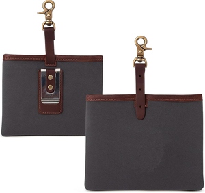 Pochette à friandises <span class=keywords><strong>pour</strong></span> chien NiBao <span class=keywords><strong>pour</strong></span> l'entraînement, sac à friandises en cuir premium et <span class=keywords><strong>toile</strong></span> <span class=keywords><strong>cirée</strong></span> avec double fermeture magnétique et clips <span class=keywords><strong>pour</strong></span> ceinture - Product Image 1
