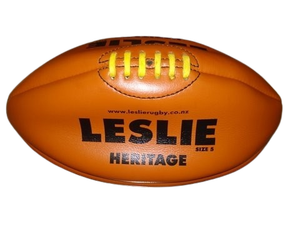 Union Leslie Heritage Rugby <b>Ball</b> Size 5 Pure Leather and Durable Rubber All-Weather Product - Product Image 4
