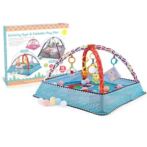 Milieuvriendelijke Baby Playmat Gym | Educatieve Bedrukte Mat | Veilige Speelruimte Voor Baby 'S En Peuters