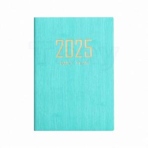 Agenda de Cuero PU, Planificador Diario, Personalizable con Logotipo, Tamaño A5, Cuadernos Gruesos con Banda Elástica - Product Image 2