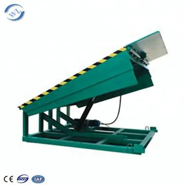 Bán Hot Heavy Duty văn phòng phẩm Dock leveler giá nền tảng tải thiết bị thủy lực Dock leveler với đơn vị điện