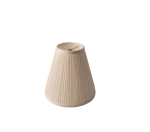 Dark Brown <b>Suede</b> Texture Empire Cone Lampshade Dark Trim Border Classic Style Replacement Shade for Vintage Desk Lamp Study Room - Product Image 2