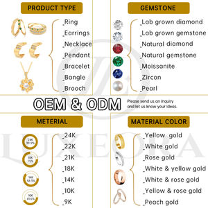 Design classico stile solitario 18k oro massiccio Hpht Cvd ovale laboratorio sviluppato diamante 0,6ct 1ct - Product Image 6