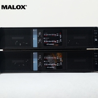 Amplificateur de puissance 4 canaux MALOX FP-10000Q, mode pont 4 ohms, 4x2500W, haute puissance, classe TD, métal, 20Hz-34kHz, enceintes Line Array