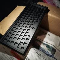 Boîtier de clavier en aluminium A380 moulé sous pression sur mesure, qualité usine directe, traitement de surface Alodine, OEM/ODM, mécanique