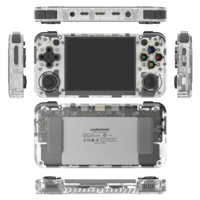 RG35XX H Handheld Game Console Retro Landscape Dual Joystick Portable Streaming WIFI Open-source Handheld