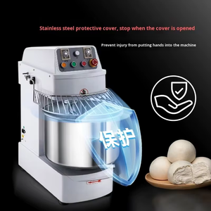 Nouveau Pétrin Commercial Tomis à Double Vitesse et Double Action, Technologie Spirale, 2200W, 220V/110V, Faible Niveau de Bruit, Grande Capacité, pour Pâte à Base d'Eau - Product Image 1