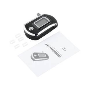 Benutzer definiertes Logo Digitaler Alkohol tester 3-stelliger LCD-Display-Tester Alkohol mit blauer Hintergrund beleuchtung - Product Image 6