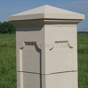 Newstar High End đá ngoài trời trang trí trụ cột cổng thiết kế trụ cột đá Granite cổng trụ cột cho biệt thự - Product Image 3