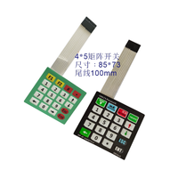 En stock – Clavier matriciel 3x4 à 12 touches, interrupteur à membrane, bouton d'extension pour microcontrôleur, autocollant de surface en film PET 74x113mm – Livraison gratuite