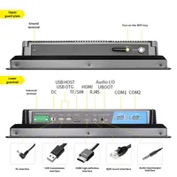 Minghongyu Panel PC Industrial Integrado Android Todo en Uno de 12/15/17/19 Pulgadas con Pantalla Táctil Capacitiva, 2GB-64GB RAM y Accesorios