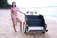 Tricycle électrique de passager pour adultes, vente en gros, pour randonnée