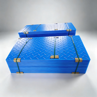Tapis d'accès en HDPE 4x8, tapis de protection du sol, plaque routière, haute résistance, emboîtable, anti-UV, résistant à l'usure
