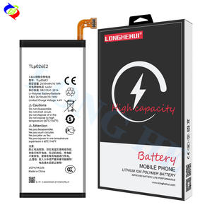 Baterías de polímero de litio de iones de litio TLP026E2 4,4 V 2610mAh para DTEK50 batería de teléfono móvil de neón de 2, 2 y 2 pulgadas - Product Image 1