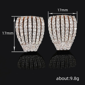 Orecchini Pendenti a Strati per Donne, Eleganti Orecchini Pendenti da Cerimonia, Gioielli di Moda per Uso Quotidiano e Feste - Product Image 4