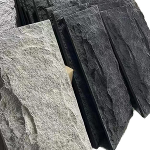 Panel de Pared 3D Moderno de Primera Calidad, Imitación Piedra PU, Duradero, Impermeable, Ignífugo, Ecológico, para Interiores y Exteriores, Diseño Clásico de Roca de Hongo - Product Image 2