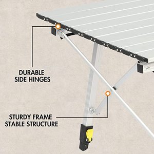 <span class=keywords><strong>Mesa</strong></span> de Camping Plegable Personalizada, <span class=keywords><strong>Mesa</strong></span> de Aluminio Portátil Ajustable para Picnic, Camping y Actividades al Aire Libre - Product Image 3