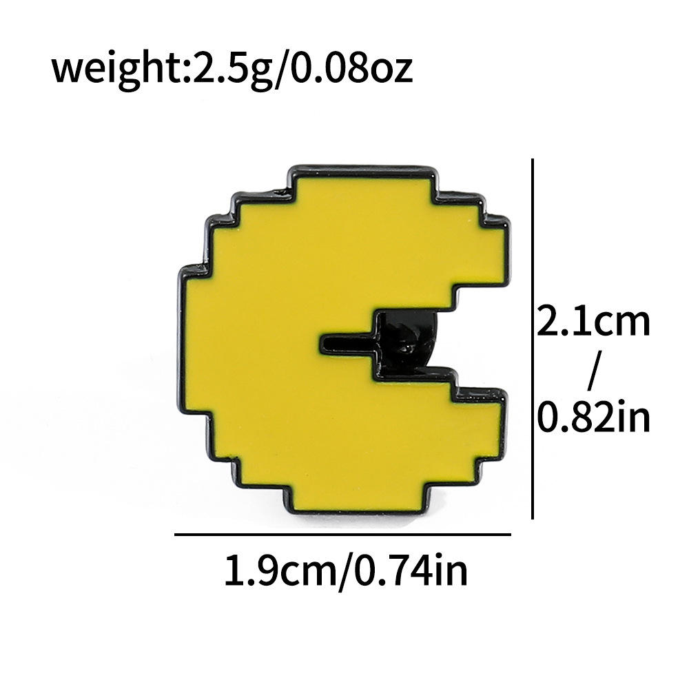 New Video Game Enamel Pin Brooch Pixel Art Metal Pins Badge