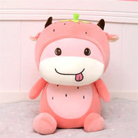 Aangepaste Kawaii Pluche Fruit Avocado Kussen Knuffeldier