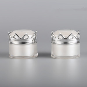 Thiết Kế Bất Thường Hình Dạng Vương Miện 10G Kem Mắt Chai 15G 30G 50G Acrylic Mặt Kem Lọ - Product Image 2