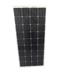 25年保修单晶150W 160W 180W太阳能板200瓦太阳能电池板，用于离网系统
