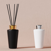 Ensemble de diffuseur de parfum en roseau de luxe C&H, en verre et céramique, sans alcool, parfum personnalisé, huiles essentielles pour la maison, désodorisant