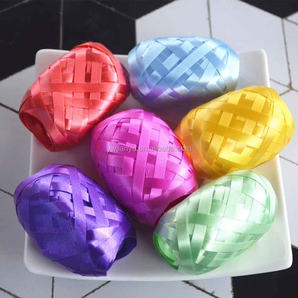 Balloon Ribbon Gift Wrap Mini Curly Ribbon Roll