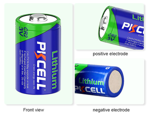 Batterie primaire au lithium non rechargeable 3,0 V 3 V 1500 mAh 1300 mAh Cr123a <span class=keywords><strong>Cr123</strong></span> Cr17335 Cr16340 - Product Image 3