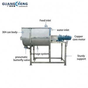 Vente directe usine – Mélangeur de poudre de mastic en acier inoxydable 304 de qualité alimentaire, mélangeur de graines végétales, mélangeur de céréales alimentaires - Product Image 2