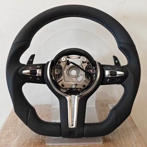 Volante Deportivo <span class=keywords><strong>M</strong></span> de Cuero Completo para <span class=keywords><strong>BMW</strong></span> <span class=keywords><strong>320</strong></span> 525 F10 F30 E90 F70 E71 F31 F32 F34 F36 X5 X6 F01 F07 F20 F11 F22 F25 M3 M4 M5 - Product Image 2