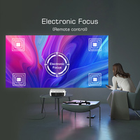 Byintek K18 Smart Android 1080P Projecteur LED LCD Full HD WIFI Mini Projecteur intelligent vidéo sans fil PC holographique faisceau