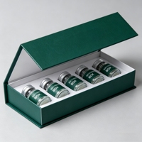Kit de flacons de peptides avec logo personnalisé, 5 flacons de 2 ml/3 ml/5 ml/10 ml avec étiquettes