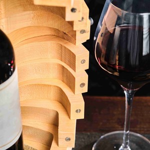 Boîte à vin en bois cadeaux de fête <span class=keywords><strong>des</strong></span> pères accessoires de vin en gros emballage cadeau rectangulaire boîte-cadeau de bouteille de vin en bois de luxe - Product Image 4