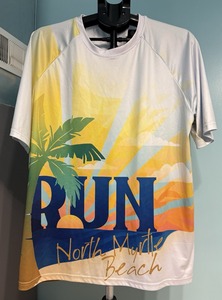 Tùy Chỉnh Thăng Hoa In Ấn Nhanh Chóng Làm Khô Lưới Interlock Thể Thao T-Shirt Raglan Tay Áo Chuyên Nghiệp 5K Marathon Chạy TEE T Áo Sơ Mi - Product Image 3