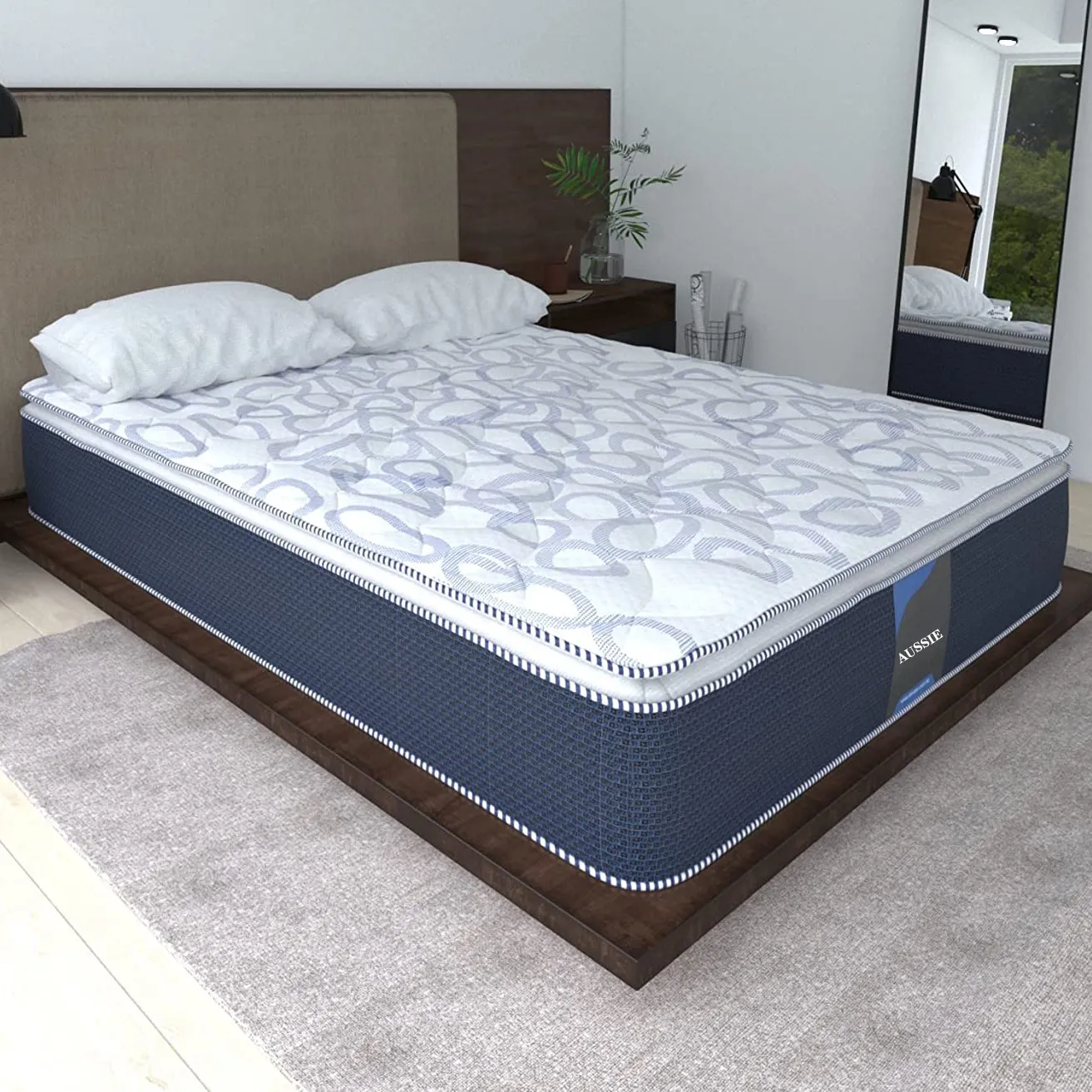 The best factory AUSSIE wholesale leland koala twin single king full size mattresses gel memory foam spring mattress
