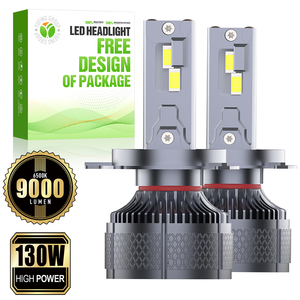 Ampoules LED de remplacement P1B 130W 9000Lm 6500K 12-24V pour concessionnaires automobiles et rénovations automobiles économiques – Optimisation de la valeur - Product Image 1