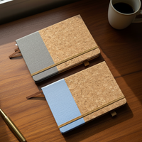 Carnet de notes A5 avec couverture parfumée au café, impression UV personnalisée, papeterie durable en gros