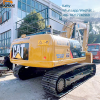 Excavatrice hydraulique CAT 323D d'occasion en bon état, bon prix