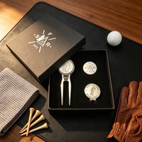 Marqueur de balle de golf magnétique à faible MOQ, marqueur de balle de golf en forme de pièce de monnaie, outil de réparation de divots, marqueur de balle de golf personnalisé
