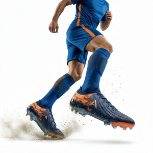 <span class=keywords><strong>Scarpe</strong></span> <span class=keywords><strong>da</strong></span> <span class=keywords><strong>Calcio</strong></span> Personalizzate per Uomo con Tacchetti AG, Scarpini <span class=keywords><strong>da</strong></span> <span class=keywords><strong>Calcio</strong></span> <span class=keywords><strong>a</strong></span> Taglio Basso con Tomaia in Pelle Sintetica per Allenamento su Erba Artificiale - Product Image 2